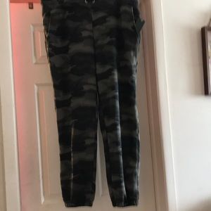 Camouflage sweatpants